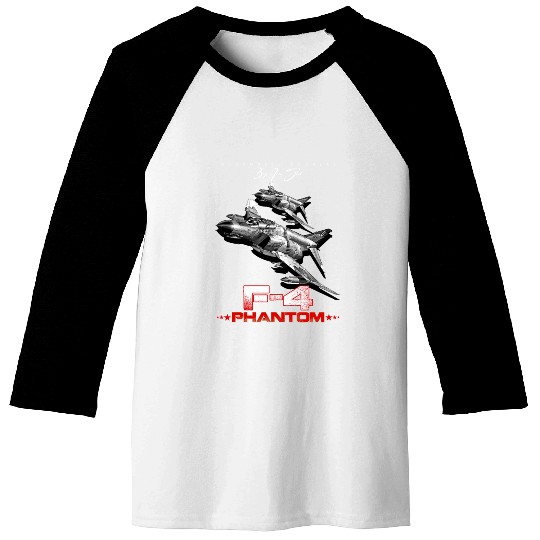 F-4 Phantom Us Air Force Fighter jet Baseball Tees