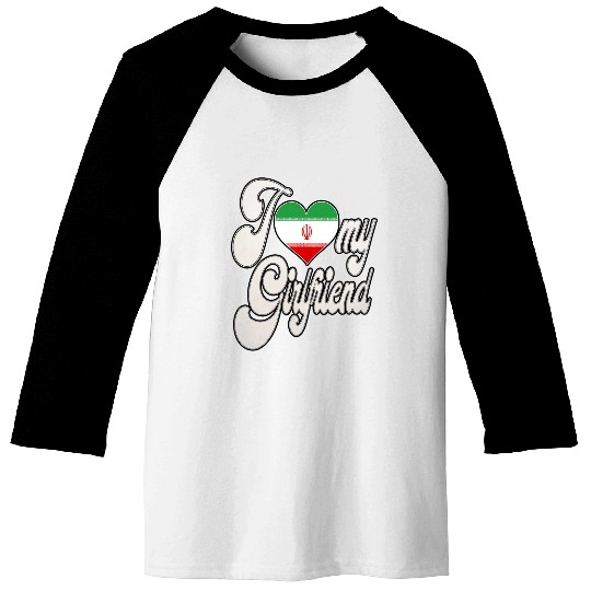 IranI Love My Iranian Girlfriend Baseball Tees