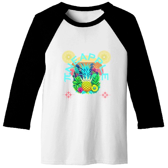 Pineapple Baseball Tees