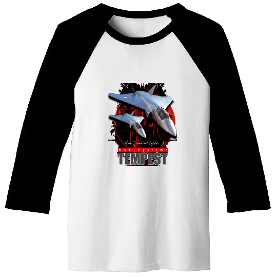 BAE Systems Tempest Next-Generation Fighter Jet Baseball Tees