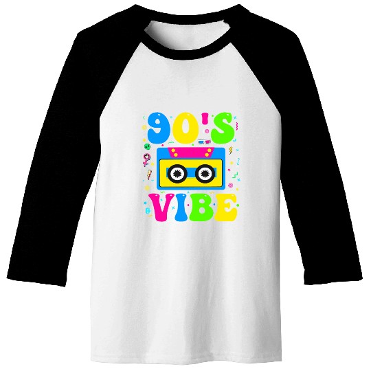 90s Vibe, 1990s Music 90s Costume Party Nineties Baseball Tees