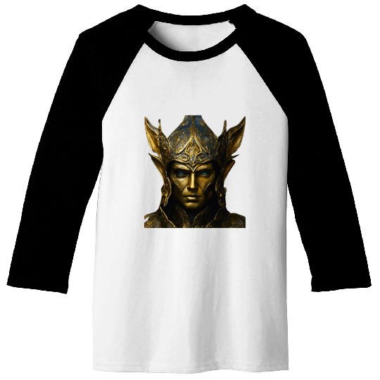 Portrait of an Ancient Monarch Baseball Tees