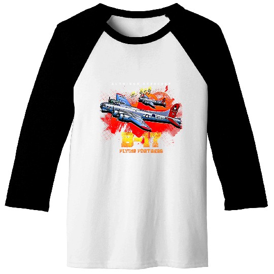 B-17 Flying Fortress heavy us air force bomber Air Baseball Tees