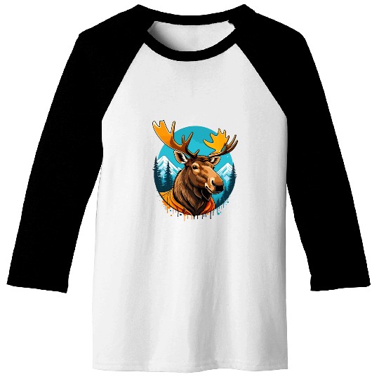 Moose Baseball Tees