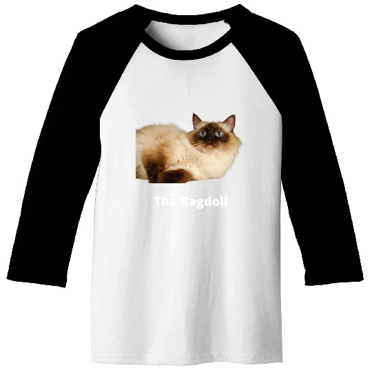 The Ragdoll Cat, Cat Mom, Cat Dad, Pet lover Baseball Tees