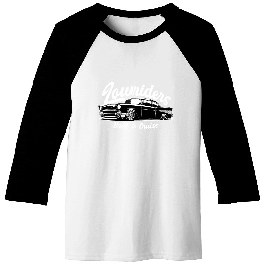 Built to Cruise - Classic Lowrider Tribute Baseball Tees