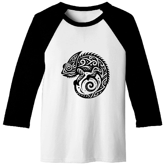 Chameleon T Tattoo Disguise Baseball Tees