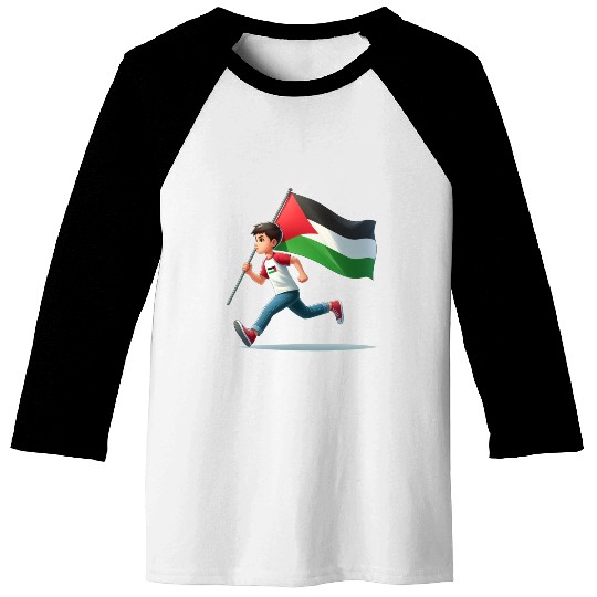 Free Palestine Baseball Tees