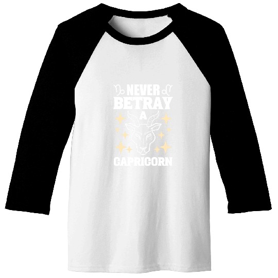 Capricorn Zodiac Sign Tarot Card Reader Baseball Tees