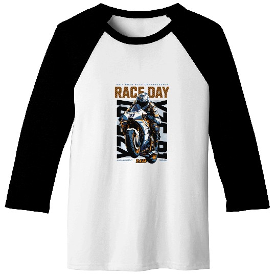 Race Day Baseball Tees