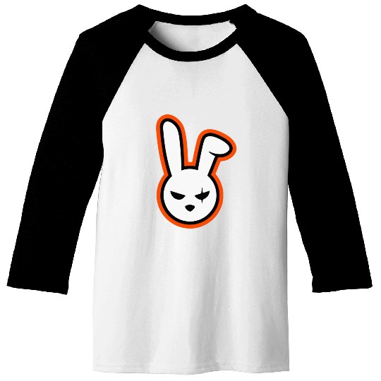 Angry Bunny Baseball Tees