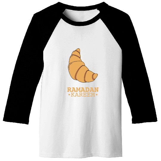 The crescent croissant is a sweet combination Baseball Tees