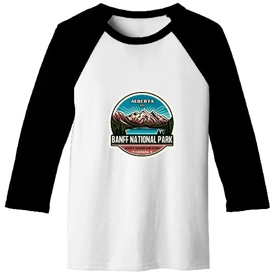Banff National Park, Alberta Canada grizzly bears Baseball Tees