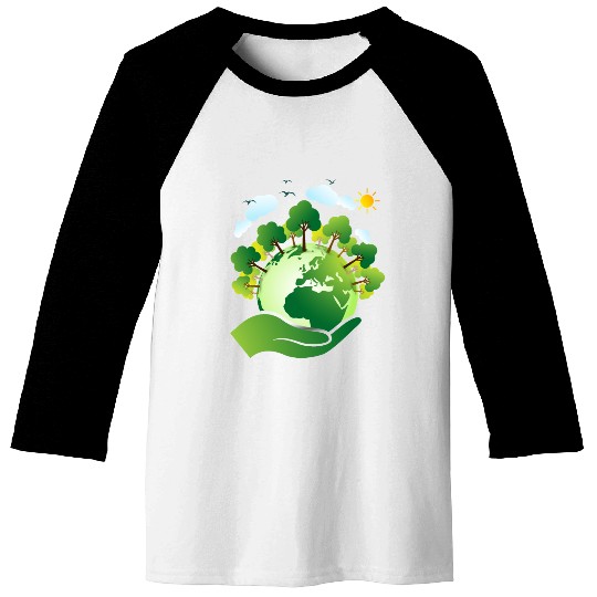 Earth day Baseball Tees