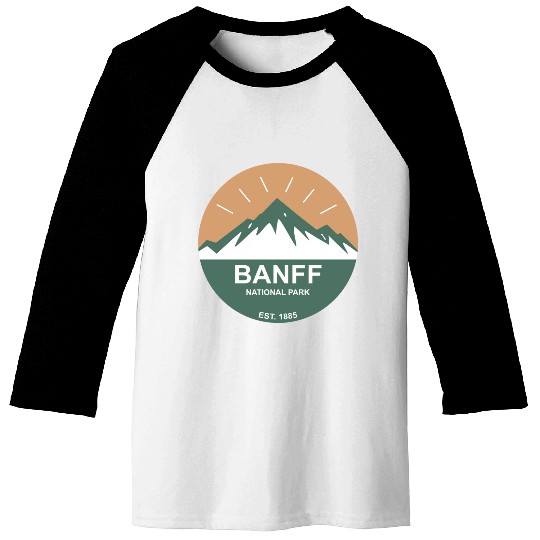 Banff National Park Baseball Tees