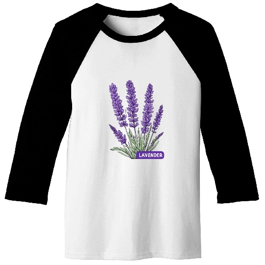 Lavender - Pot Label Baseball Tees