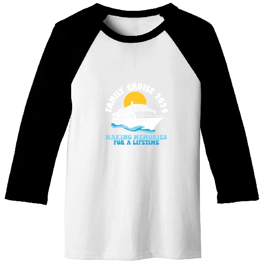 Family Cruise 2024 Voyage Cruising Tour Matching Baseball Tees