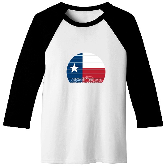 Retro Texas Baseball Tees
