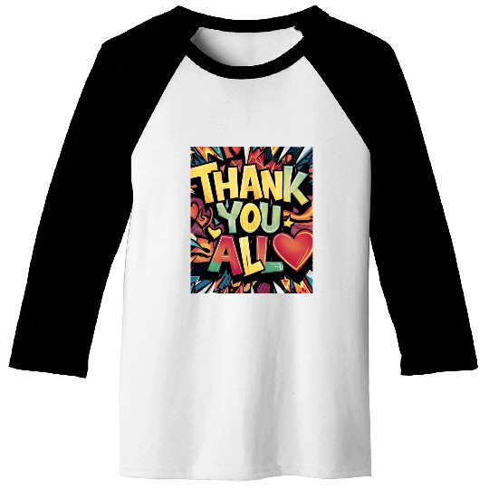 Thank you All Baseball Tees