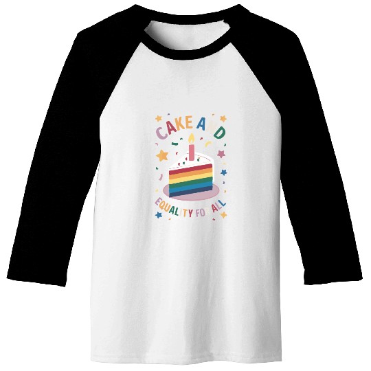 Birthgay Gay Pride Flag Pride Month Equal Rights Baseball Tees