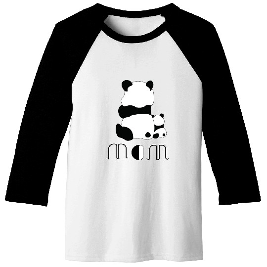 Adorable Panda Cubs Baseball Tees