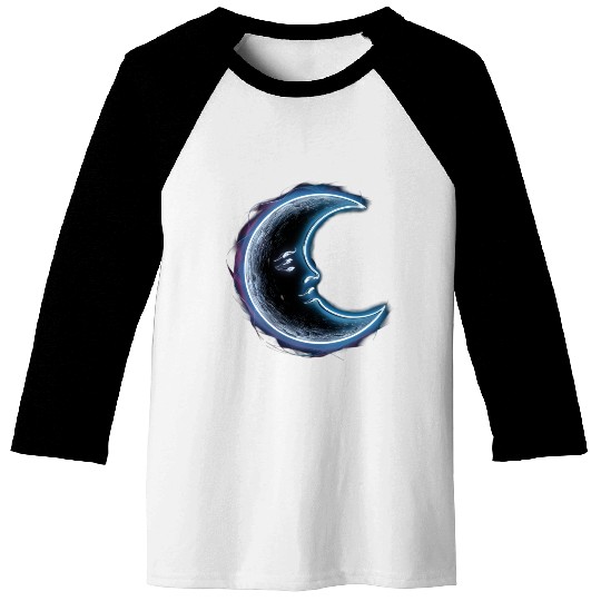 Neon moon Baseball Tees