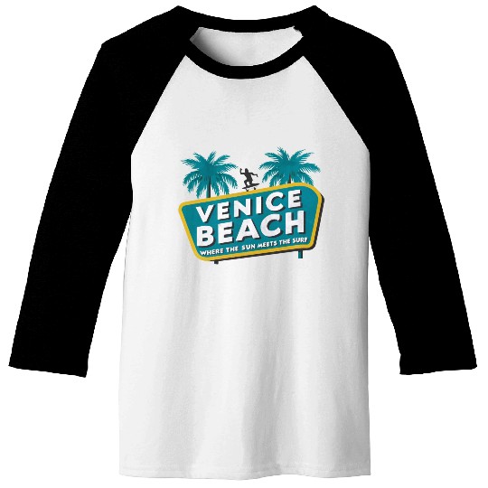 Venice Beach Baseball Tees