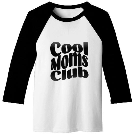Cool moms club gift present for mama mothersday Baseball Tees