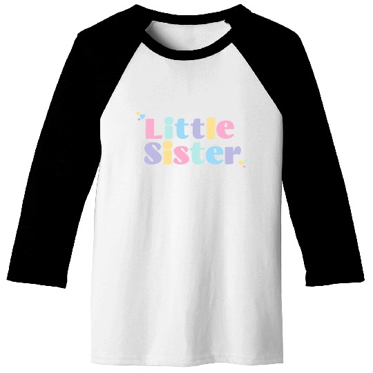 Little Sister Baseball Tees