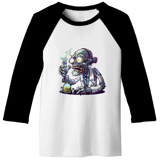 Scientific research zombies Baseball Tees