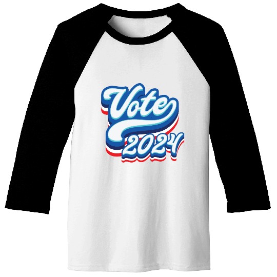 Vote - US Election 2024 Baseball Tees