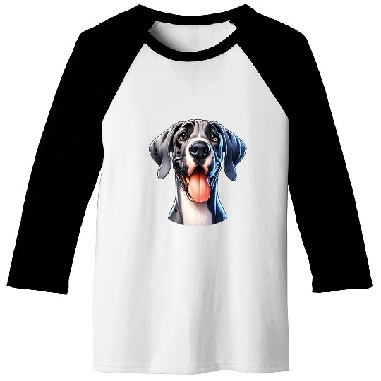 Cute Great Dane Baseball Tees