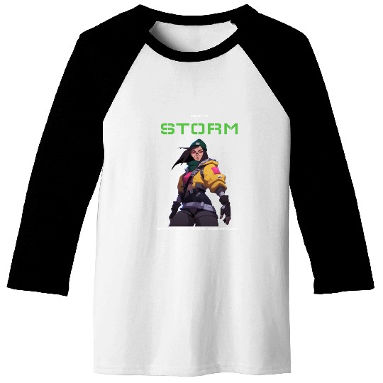 She is the storm girl gamer Baseball Tees