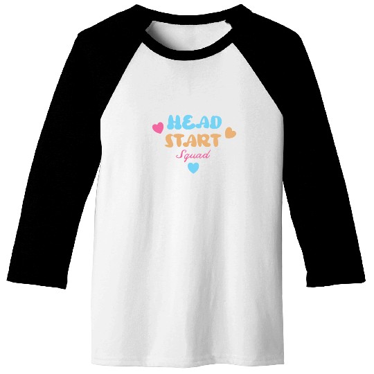 Head Start Squad Homeschool Back to School Baseball Tees