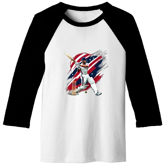 US CRICKET LOVE Baseball Tees