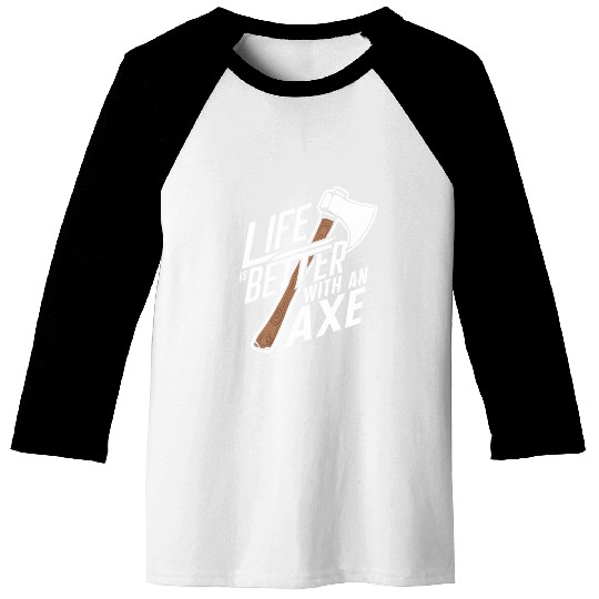 Axe Throwing Enthusiasts Championship Precision Baseball Tees