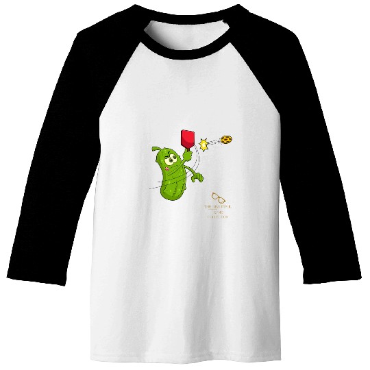 Number ONE PICKLEBALL Designed by Tavia Linen Baseball Tees