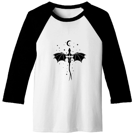 Tarin and Adarna: Fourth Wing Dragons Baseball Tees