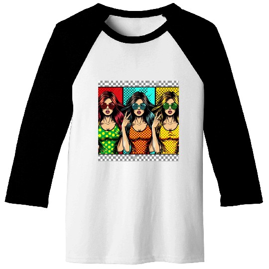 femmes sexy Baseball Tees