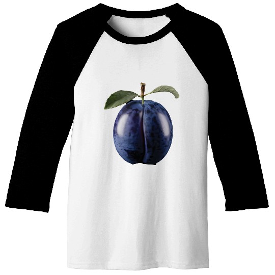 Blackberry Realistic Baseball Tees