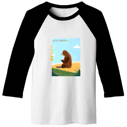 solo picnic for outdoor picnics Baseball Tees