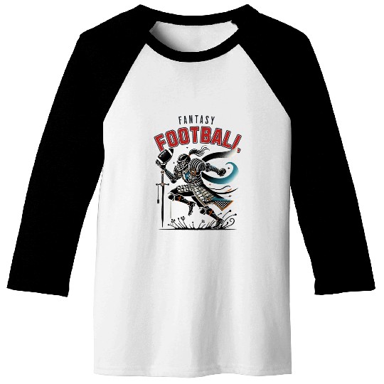 Fantasy Football Samurai Baseball Tees