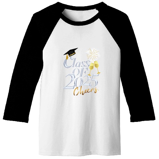 Class of 2025 cheers Baseball Tees