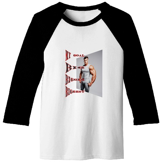 Inspirational gym design Baseball Tees