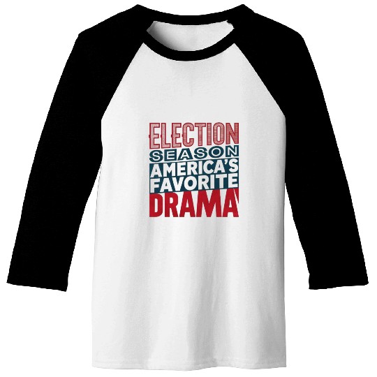 US Election Season Baseball Tees