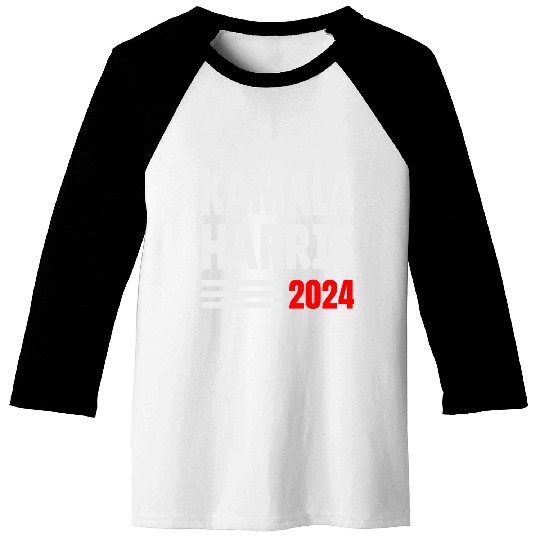 Kamala Harris 2024 for President Baseball Tees