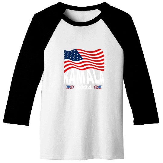 Kamala Harris 2024 For President Campaign Design Baseball Tees
