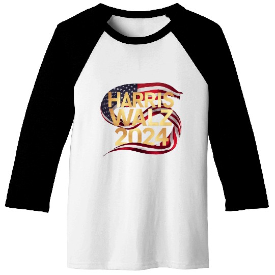 Harris Walz 2024 Election the True Campaign Spirit Baseball Tees