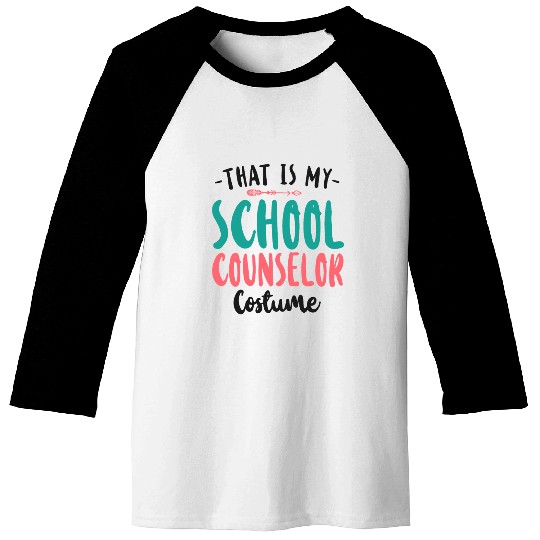 School Counselor Halloween That Is Baseball Tees