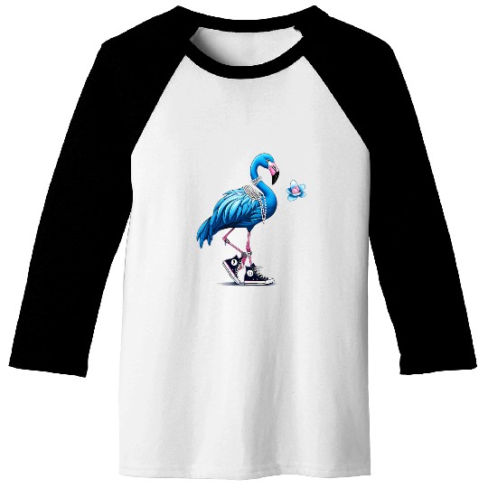Flamingo Chucks And Pearls Comma La Kamala 2024 Baseball Tees